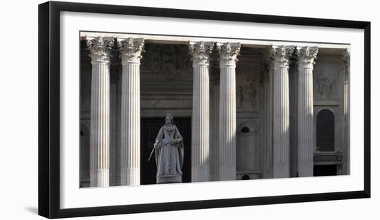 St Paul's Cathedral, City of London, London. Portico-Richard Bryant-Framed Photographic Print