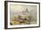 St. Paul's Cathedral from Blackfriars Bridge-David Roberts-Framed Giclee Print