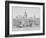 St Paul's Cathedral from Southwark Bridge, City of London, 1835-null-Framed Giclee Print