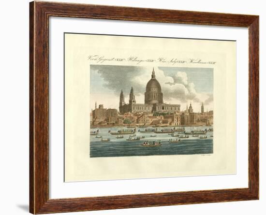 St. Paul's Cathedral in London-null-Framed Giclee Print