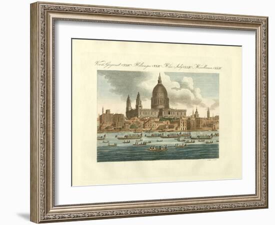 St. Paul's Cathedral in London-null-Framed Giclee Print