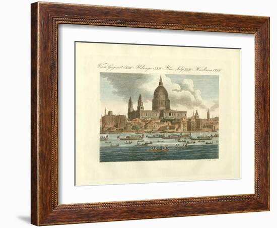 St. Paul's Cathedral in London-null-Framed Giclee Print