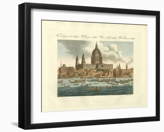 St. Paul's Cathedral in London-null-Framed Giclee Print