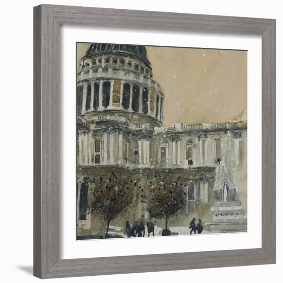 St. Paul's Cathedral, Late Autumn-Susan Brown-Framed Giclee Print