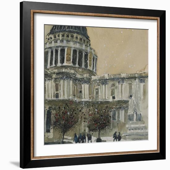 St. Paul's Cathedral, Late Autumn-Susan Brown-Framed Giclee Print