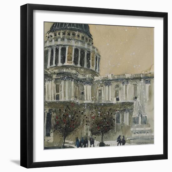 St. Paul's Cathedral, Late Autumn-Susan Brown-Framed Giclee Print