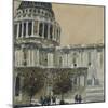 St. Paul's Cathedral, Late Autumn-Susan Brown-Mounted Giclee Print