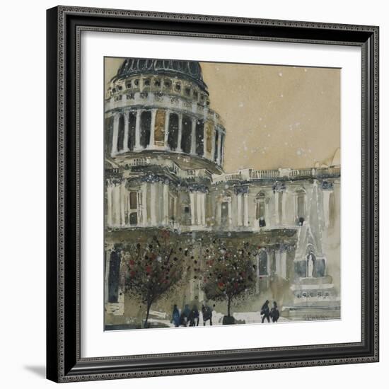 St. Paul's Cathedral, Late Autumn-Susan Brown-Framed Giclee Print