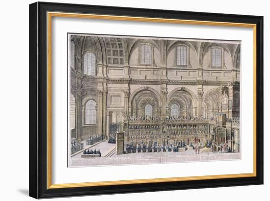 St Paul's Cathedral, London, 1706-Robert Trevitt-Framed Giclee Print