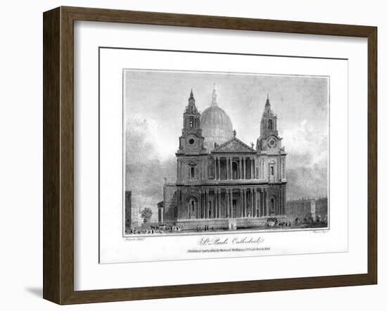 St Paul's Cathedral, London, 1804-Reeve-Framed Giclee Print