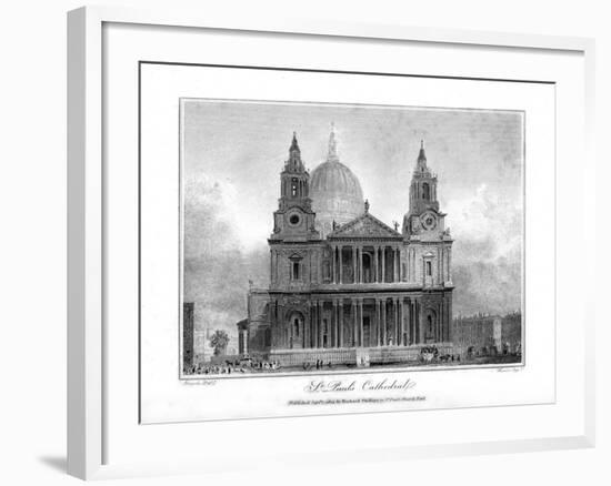 St Paul's Cathedral, London, 1804-Reeve-Framed Giclee Print