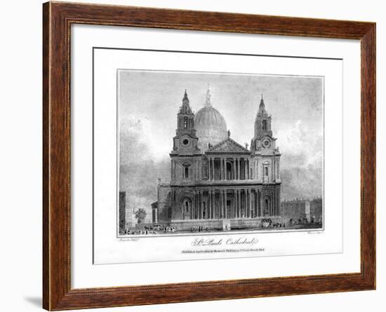 St Paul's Cathedral, London, 1804-Reeve-Framed Giclee Print