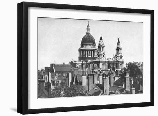 St Paul's Cathedral, London, 1924-1926-null-Framed Giclee Print