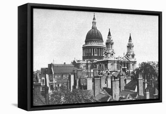 St Paul's Cathedral, London, 1924-1926-null-Framed Premier Image Canvas