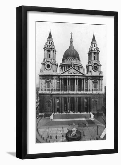 St Paul's Cathedral, London, 1926-null-Framed Giclee Print