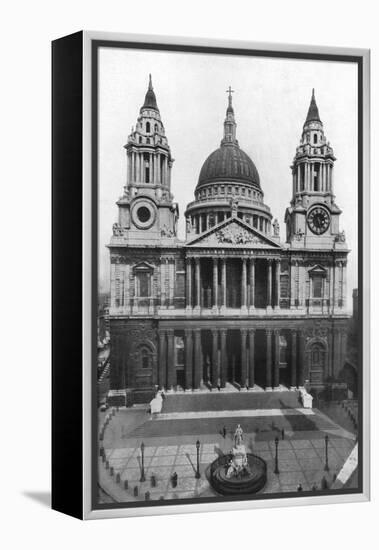 St Paul's Cathedral, London, 1926-null-Framed Premier Image Canvas