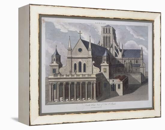 St Paul's Cathedral, London, C17th Century-John Chapman-Framed Premier Image Canvas