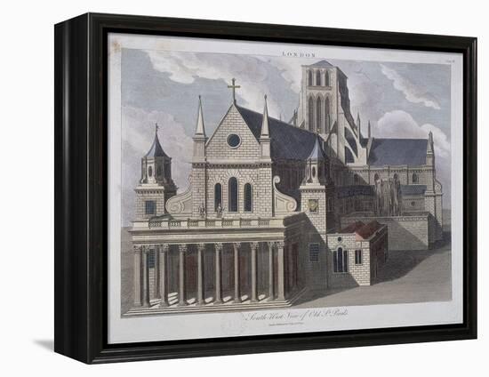 St Paul's Cathedral, London, C17th Century-John Chapman-Framed Premier Image Canvas