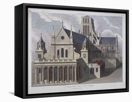 St Paul's Cathedral, London, C17th Century-John Chapman-Framed Premier Image Canvas