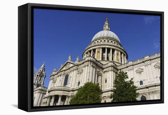 St. Paul's Cathedral, London, England-Fraser Hall-Framed Premier Image Canvas