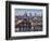 St Paul's Cathedral, London, is seen from across River Thames at dusk-Charles Bowman-Framed Photographic Print