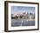 St Paul's Cathedral, London, is seen from across River Thames-Charles Bowman-Framed Photographic Print