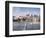 St Paul's Cathedral, London, is seen from across River Thames-Charles Bowman-Framed Photographic Print