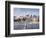 St Paul's Cathedral, London, is seen from across River Thames-Charles Bowman-Framed Photographic Print