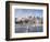 St Paul's Cathedral, London, is seen from across River Thames-Charles Bowman-Framed Photographic Print