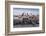 St Paul's Cathedral, London, is seen from across River Thames-Charles Bowman-Framed Photographic Print