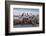 St Paul's Cathedral, London, is seen from across River Thames-Charles Bowman-Framed Photographic Print