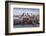 St Paul's Cathedral, London, is seen from across River Thames-Charles Bowman-Framed Photographic Print