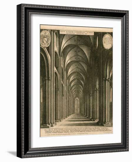 St Paul's Cathedral, London-Wenceslaus Hollar-Framed Giclee Print