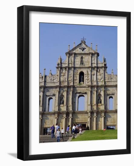 St. Paul's Cathedral, Macau, China-Charles Bowman-Framed Photographic Print