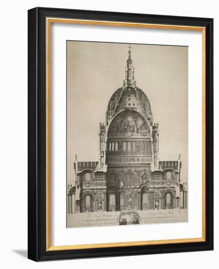 St. Paul's Cathedral-E. Rooker-Framed Giclee Print