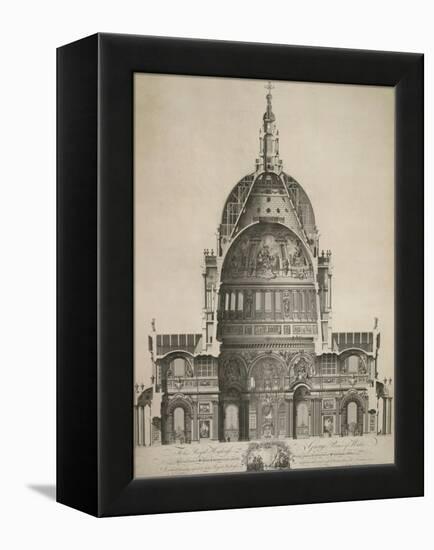 St. Paul's Cathedral-E. Rooker-Framed Premier Image Canvas