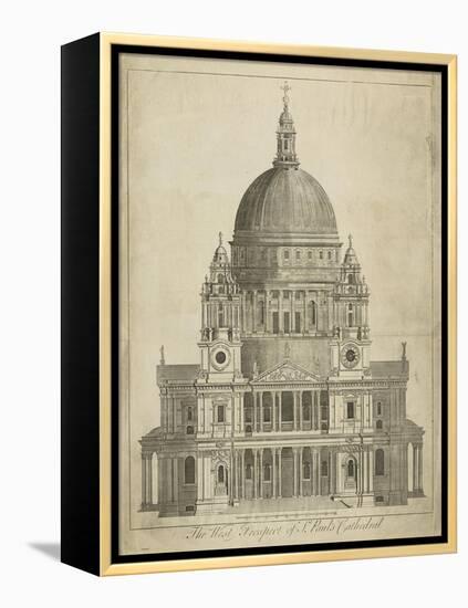 St. Paul's Cathedral-null-Framed Stretched Canvas