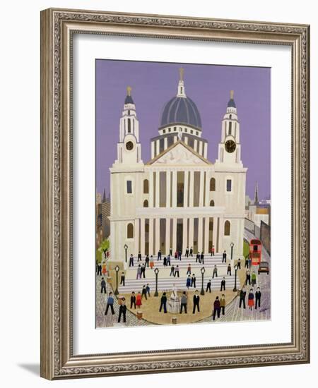 St. Paul's Cathedral-William Cooper-Framed Giclee Print