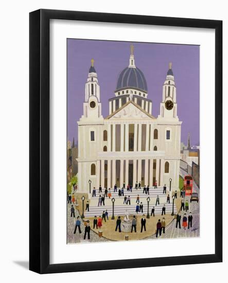 St. Paul's Cathedral-William Cooper-Framed Giclee Print