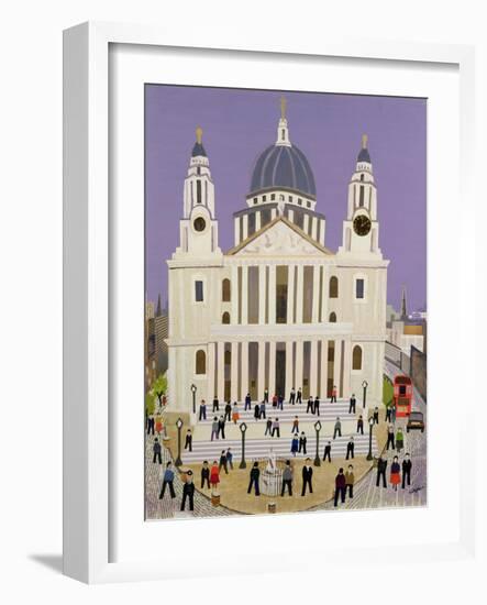 St. Paul's Cathedral-William Cooper-Framed Giclee Print