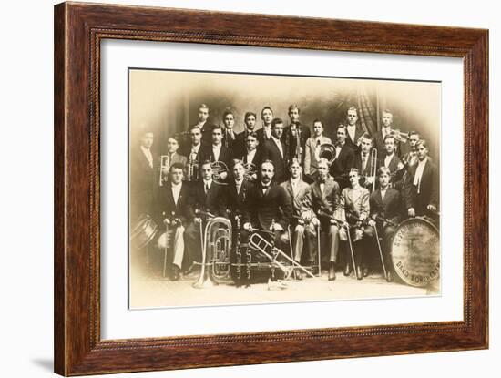 St. Paul's College Band-null-Framed Art Print