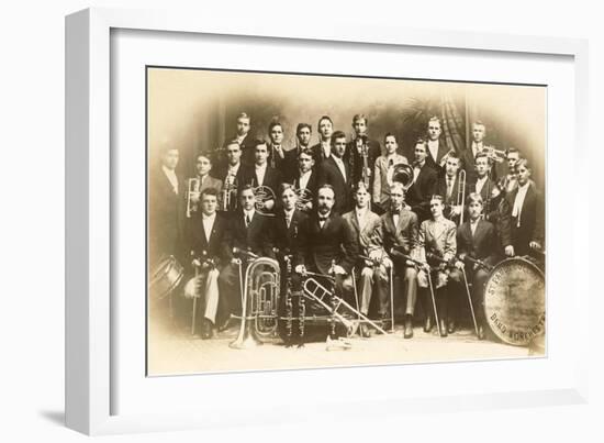 St. Paul's College Band-null-Framed Art Print