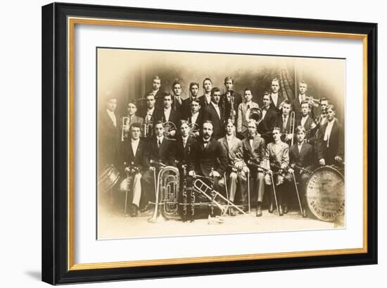 St. Paul's College Band-null-Framed Art Print