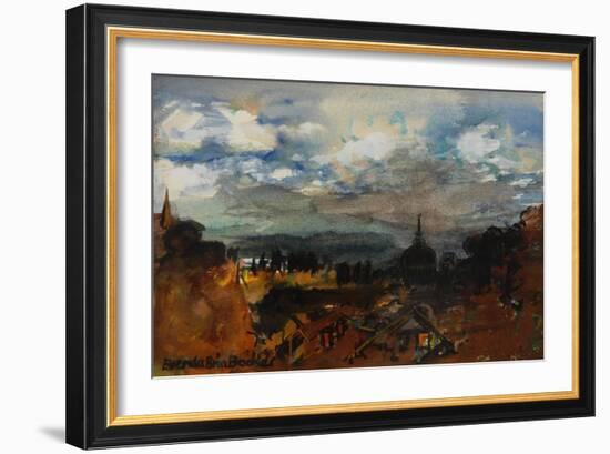 St Paul's from Hampstead Heath-Brenda Brin Booker-Framed Giclee Print