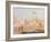 St. Paul's from the River: Morning Sun in Winter-Henri Eugene Augustin Le Sidaner-Framed Giclee Print