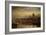 St. Paul's from the River Thames, 1877 (Oil on Canvas)-Henry Dawson-Framed Giclee Print