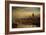 St. Paul's from the River Thames, 1877 (Oil on Canvas)-Henry Dawson-Framed Giclee Print