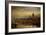 St. Paul's from the River Thames, 1877 (Oil on Canvas)-Henry Dawson-Framed Giclee Print