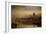 St. Paul's from the River Thames, 1877 (Oil on Canvas)-Henry Dawson-Framed Giclee Print