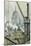 St. Paul's from the Telegraph Building, Fleet Street-Christopher Richard Wynne Nevinson-Mounted Giclee Print